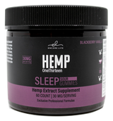 HEMP OneThirteen Sleep Sour Gummies Blackberry Vanilla 60 Gummies