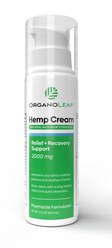 Hemp Body Cream Pump 2000 mg 2.1 oz