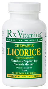 Chewable Licorice 90 Chewable Tablets