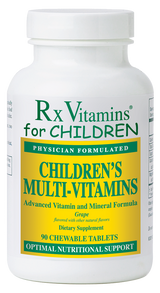 Children's Multi-Vitamins 90 Chewable Tablets