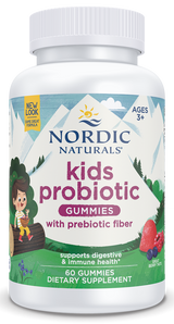 Kids Nordic Flora Probiotic Gummies Merry Berry Punch 60 Gummies