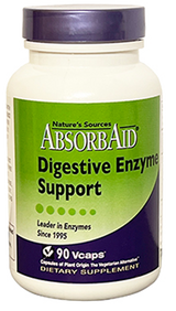 AbsorbAid Digestive Enzyme Support 90 Capsules
