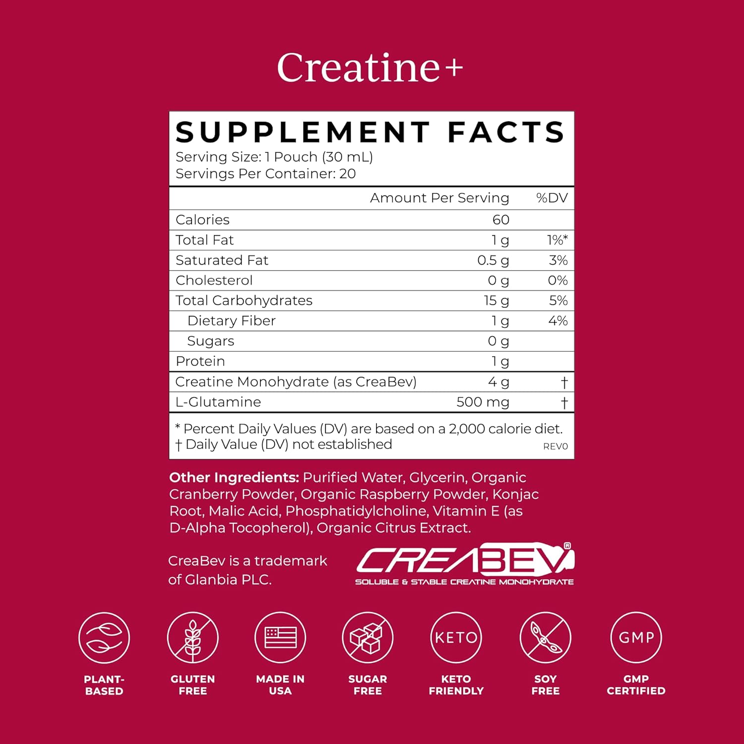 Creatine + (Raspberry)