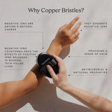 Copper Body Brush