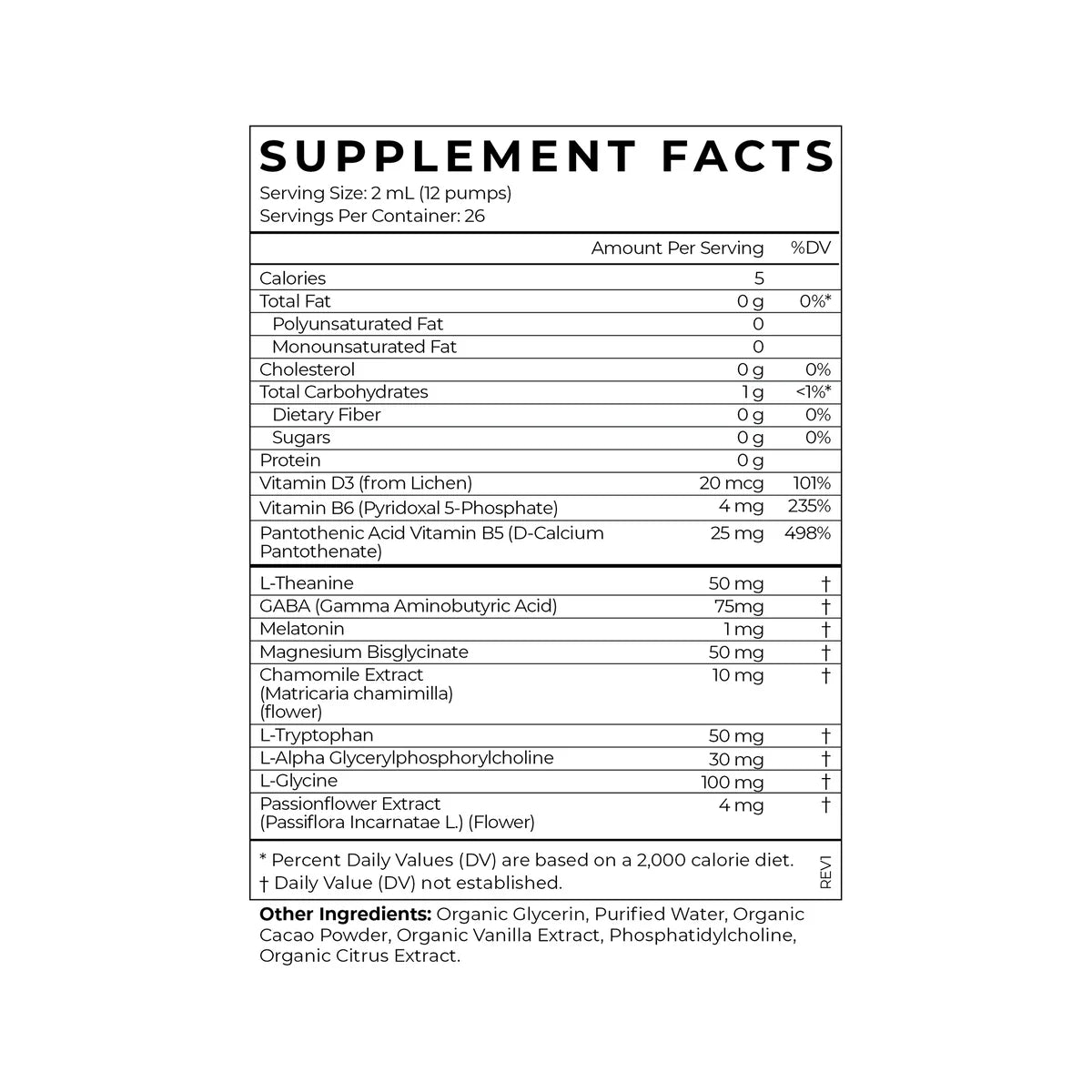 Liposomal Sleep (Cacao)