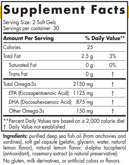 ProOmega 2000 60 Softgels