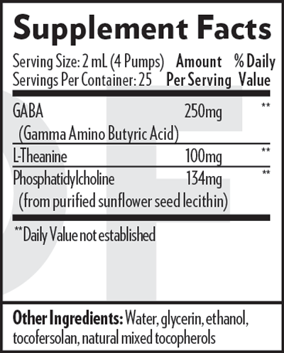 GABA with L-Theanine 1.7 fl oz