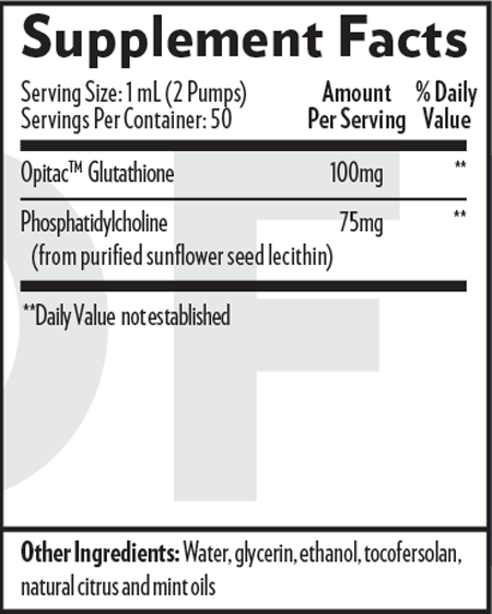 Liposomal Glutathione 1.7 fl oz