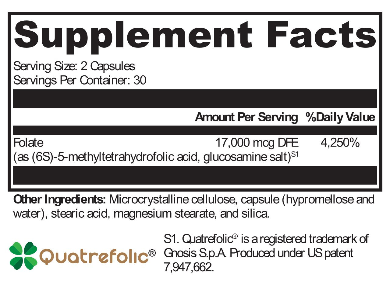 XYMOGEN®, 5-MTHF ES 60 Capsules