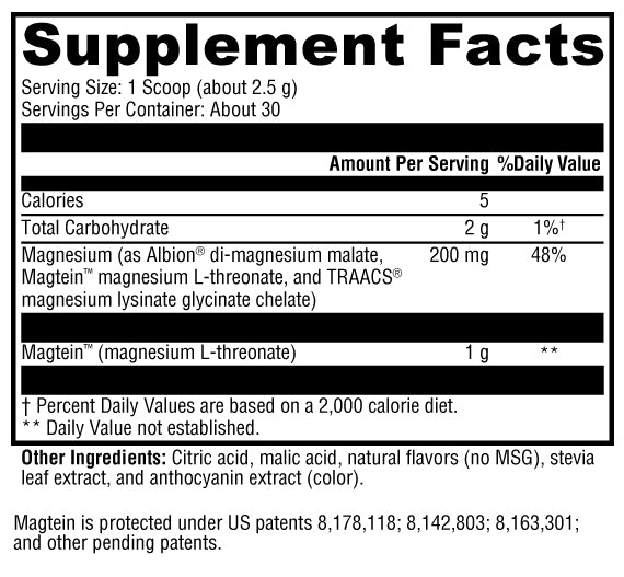 NEURO MAG Mixed Berry (30 Servings)