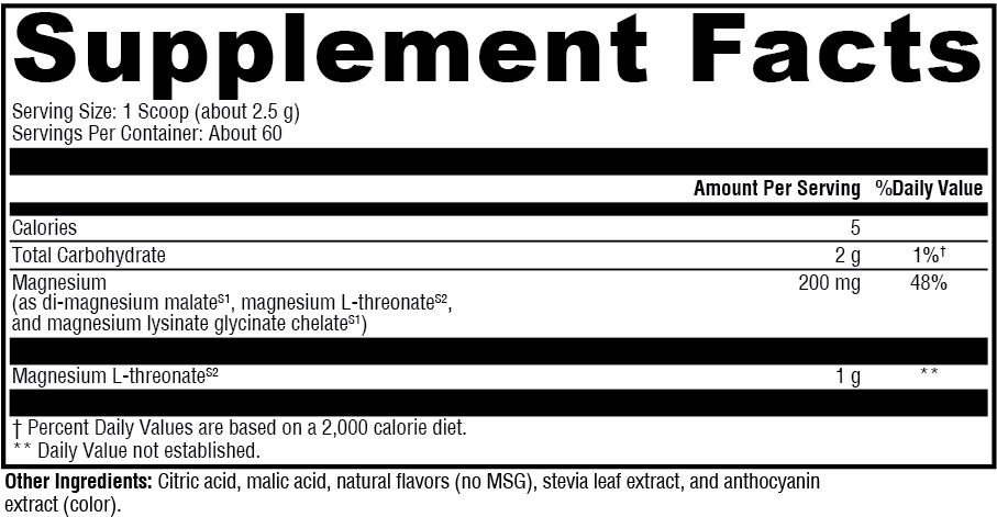 NEURO MAG Mixed Berry (60 Servings)